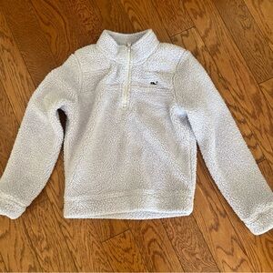 Kids Vineyard Vines light Purple Cozy Fleece Pullover (XS 5/6)